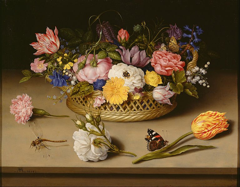 Still Life with Flowers - Ambrosius Bosschaert the Elder