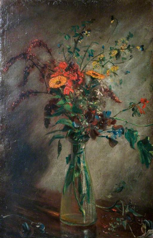 Study of Flowers in a Glass Vase, 1814 - John Constable